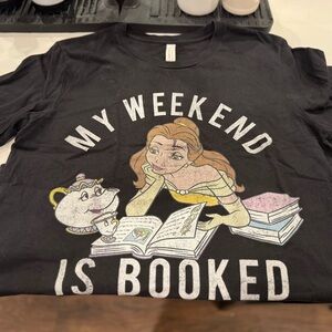 Disney Black T-Shirt - My Weekend is Booked